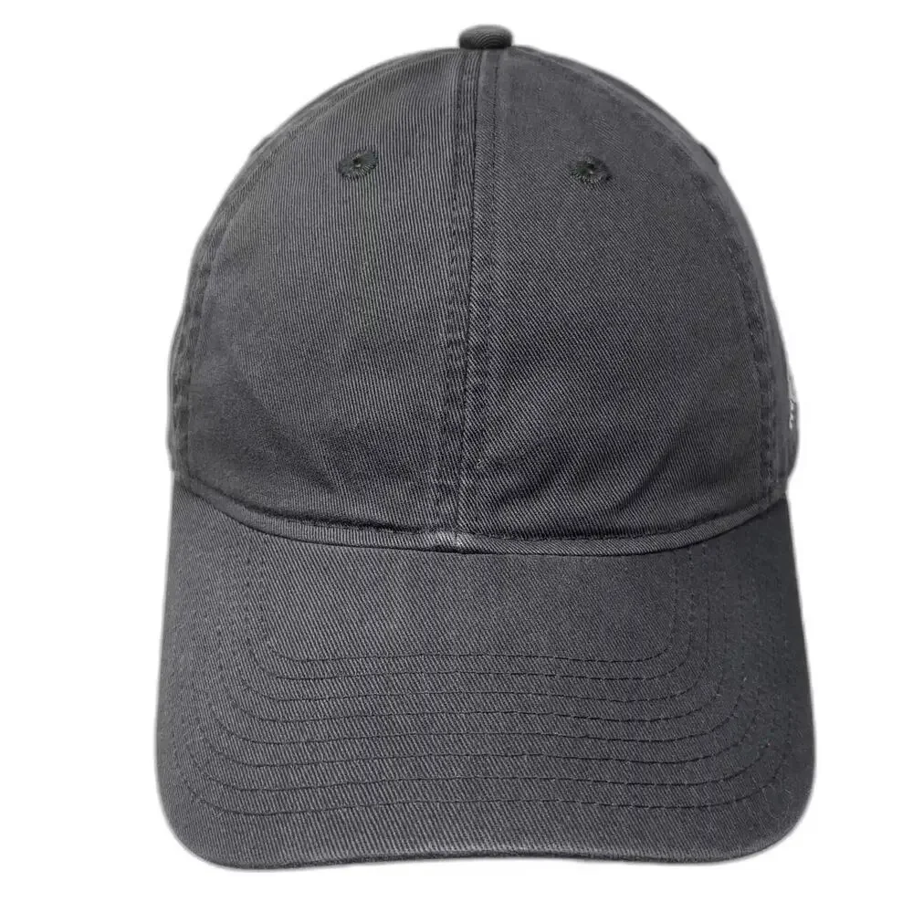 adidas NBA 2017 Champions Hat Gray One Size Adjustable Slideback Buckle Strap